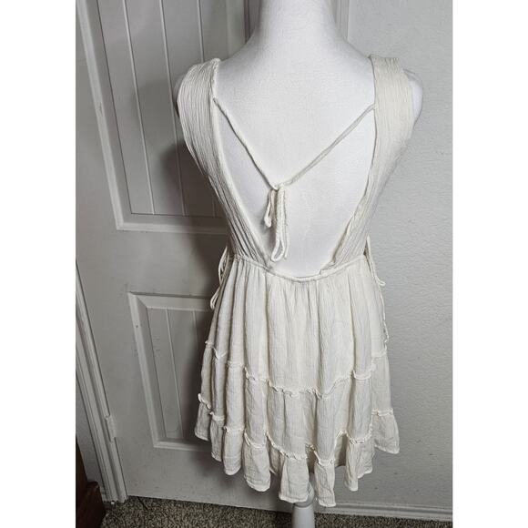 Cotton Candy LA Mini Swing Dress With Lace-up Cut Out Detailing On Side Lined... - Picture 3 of 9